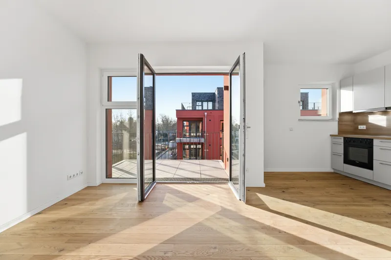 Zweitbezug ab 01.12.2026 | Moderne 2-Zimmer-Neubauwohnung mit viel Licht und Ruhe | EBK | Köpenick — photo 1